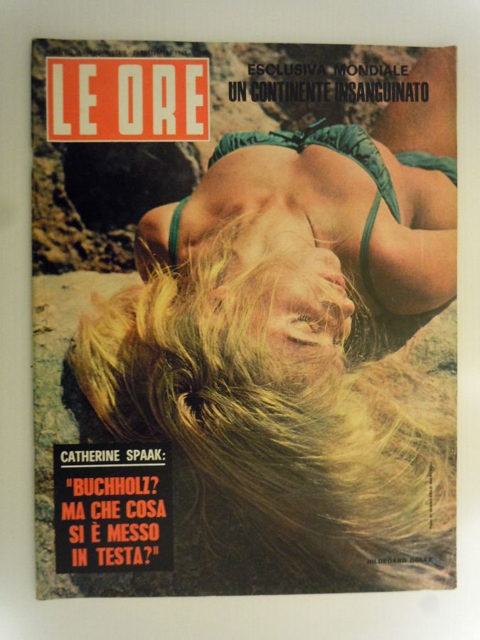 ORE | LE magazine side cover Issue 38 26 September 1963