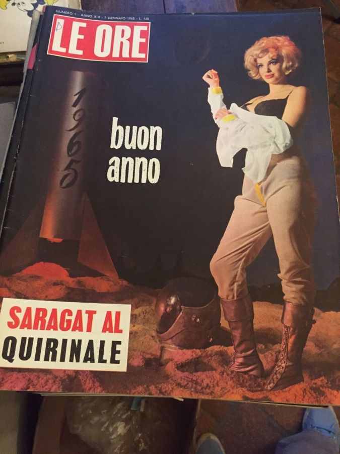 ORE | LE magazine side cover Issue 1 7 January 1965
