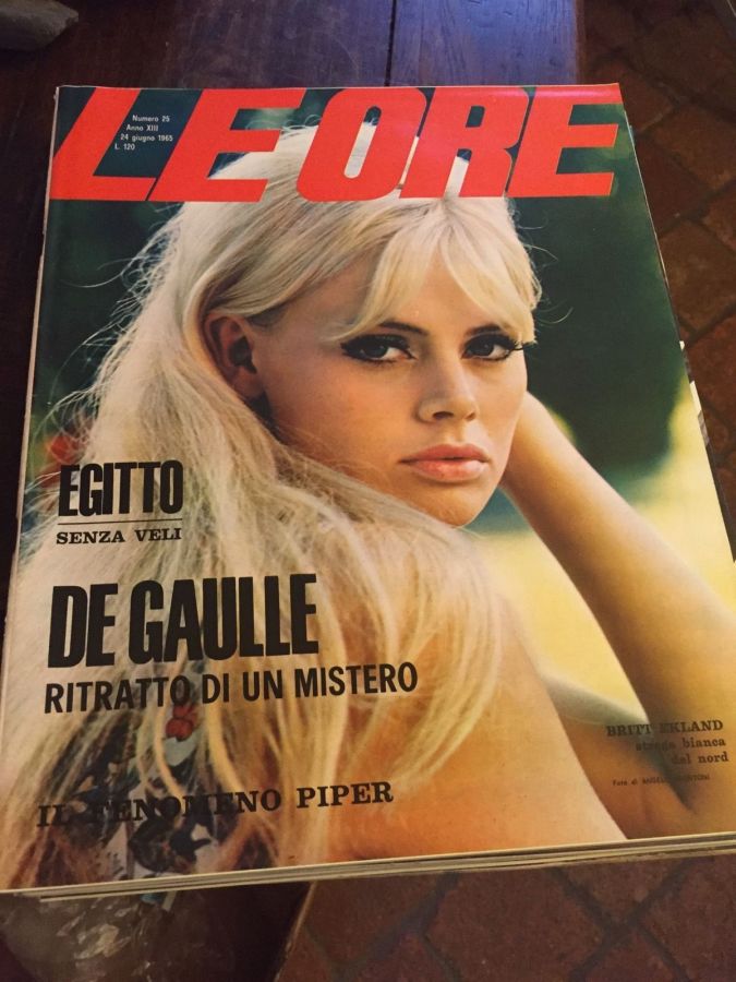ORE | LE magazine side cover Issue 25 24 June 1965