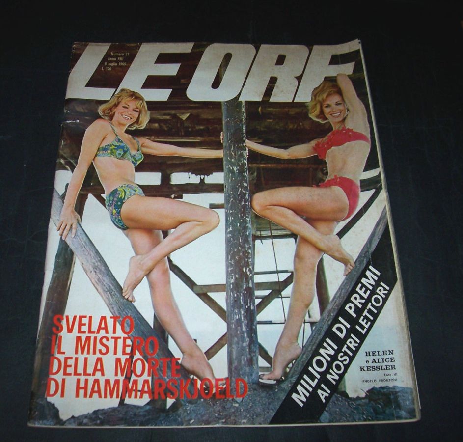 ORE | LE magazine side cover Issue 27 8 July 1965