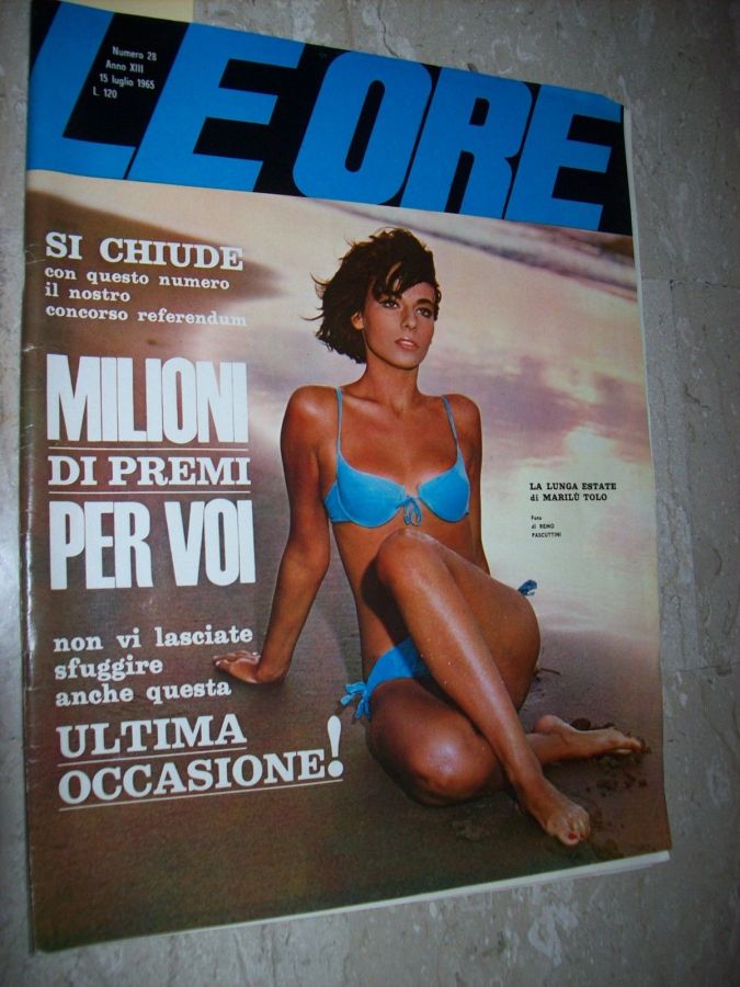 ORE | LE magazine side cover Issue 28 15 July 1965
