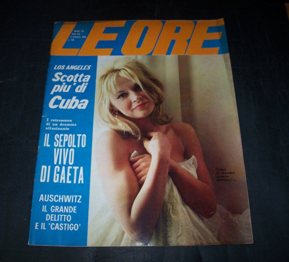 ORE | LE magazine side cover Issue 35 2 September 1965