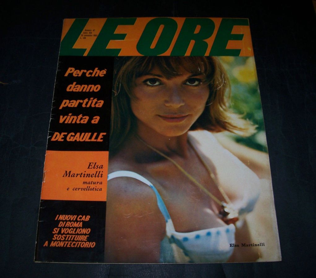 ORE | LE magazine side cover Issue 47 25 November 1965