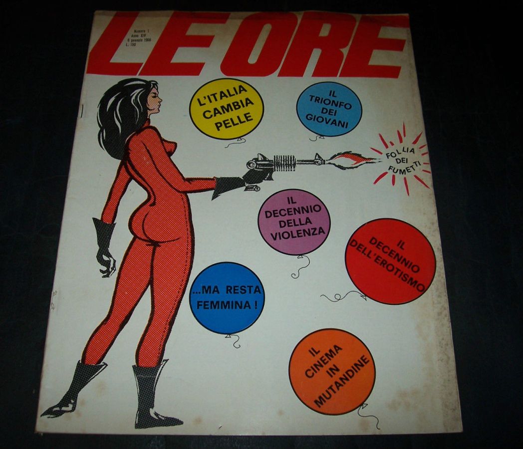 ORE | LE magazine side cover Issue 1 6 January 1966