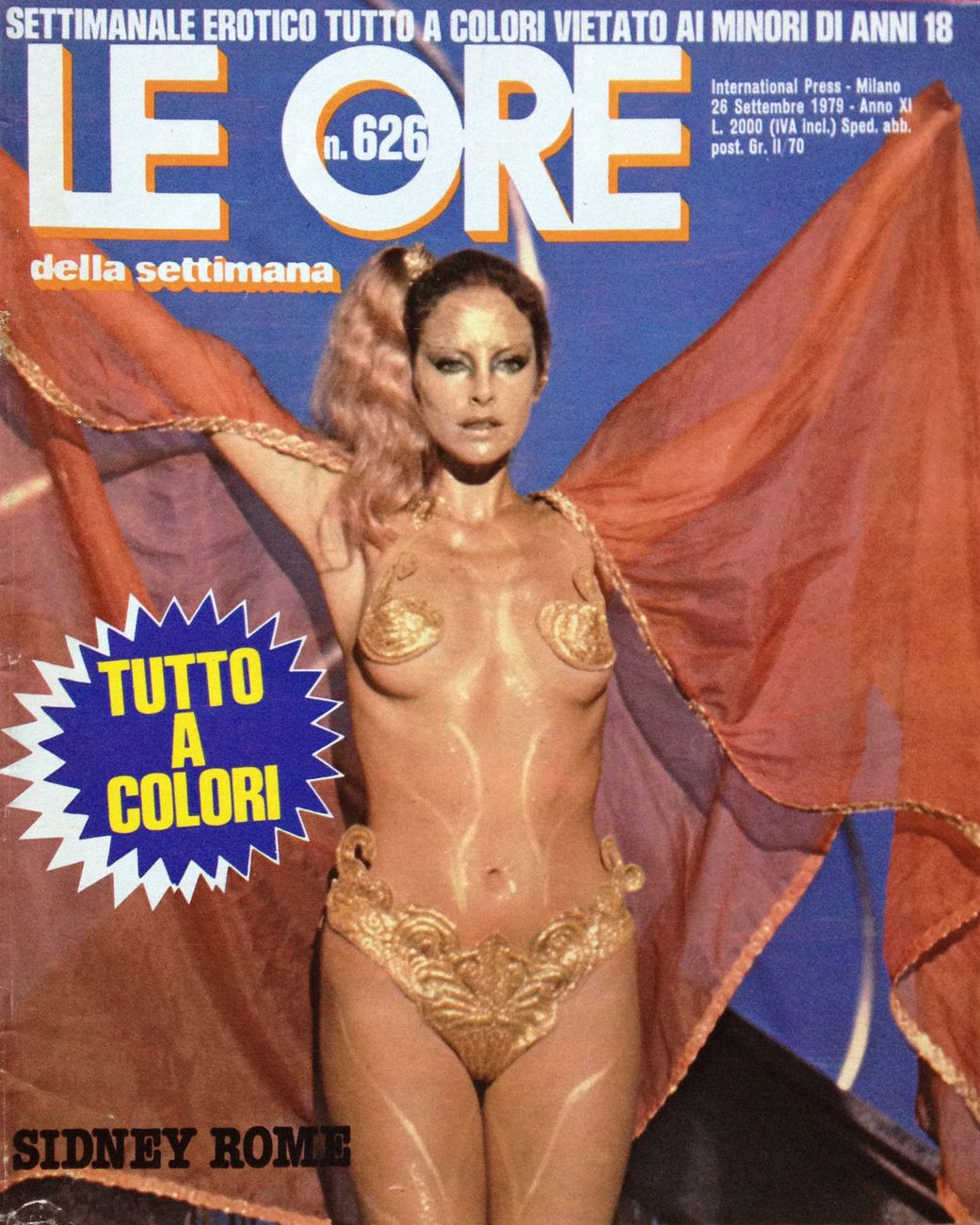 ORE | LE magazine side cover Issue 626 26 September 1979