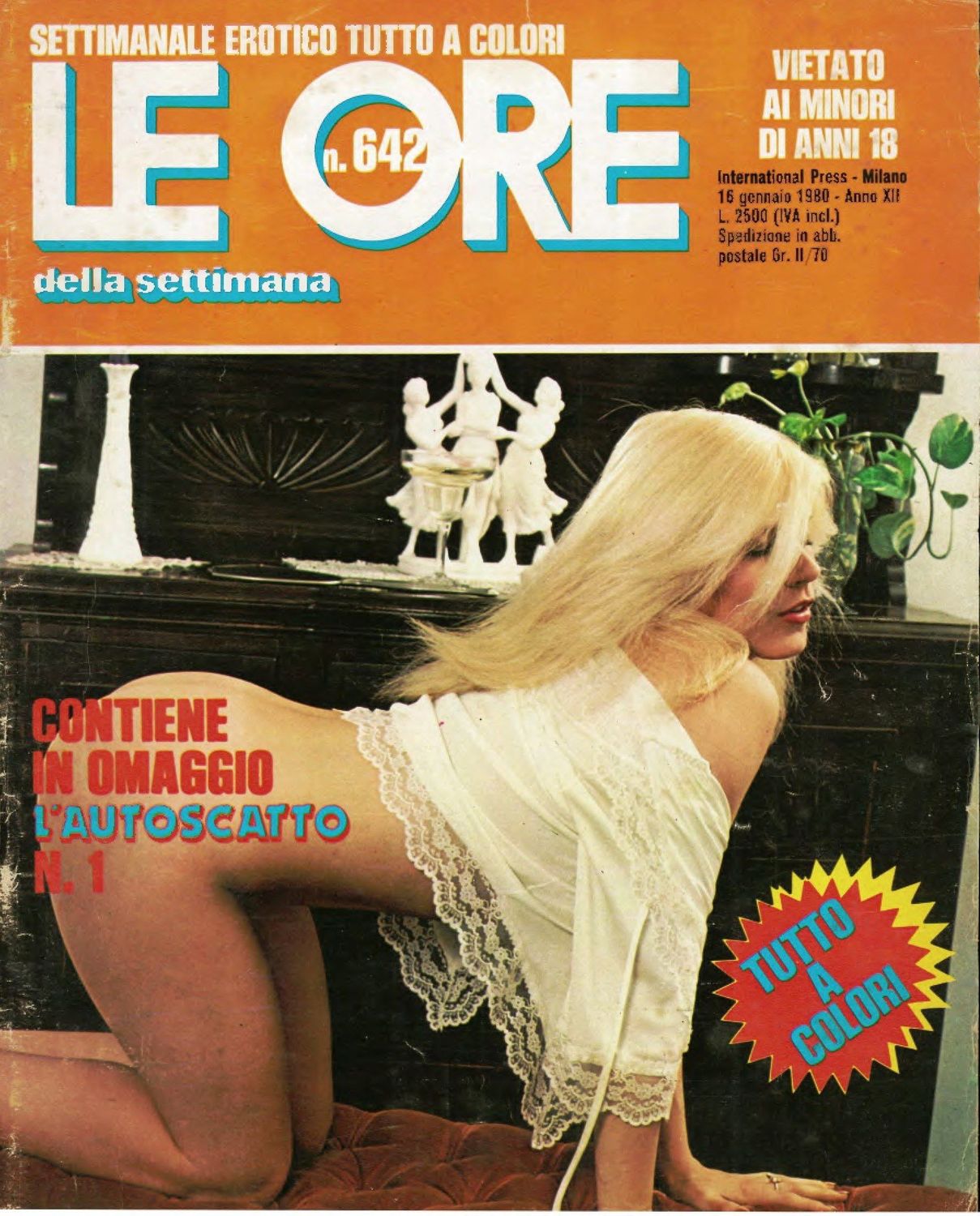ORE | LE magazine side cover Issue 642 16 January 1980