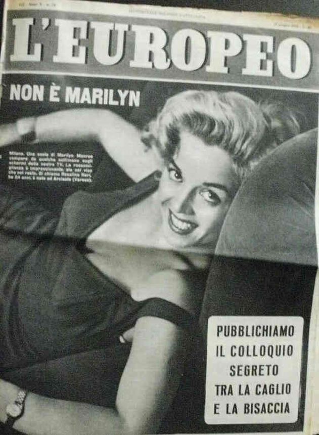 L EUROPEO magazine side cover Issue 24 13 June 1954