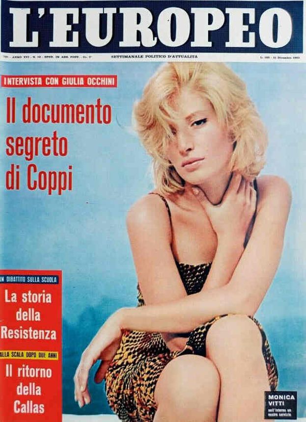 L EUROPEO magazine side cover Issue 50 11 December 1960