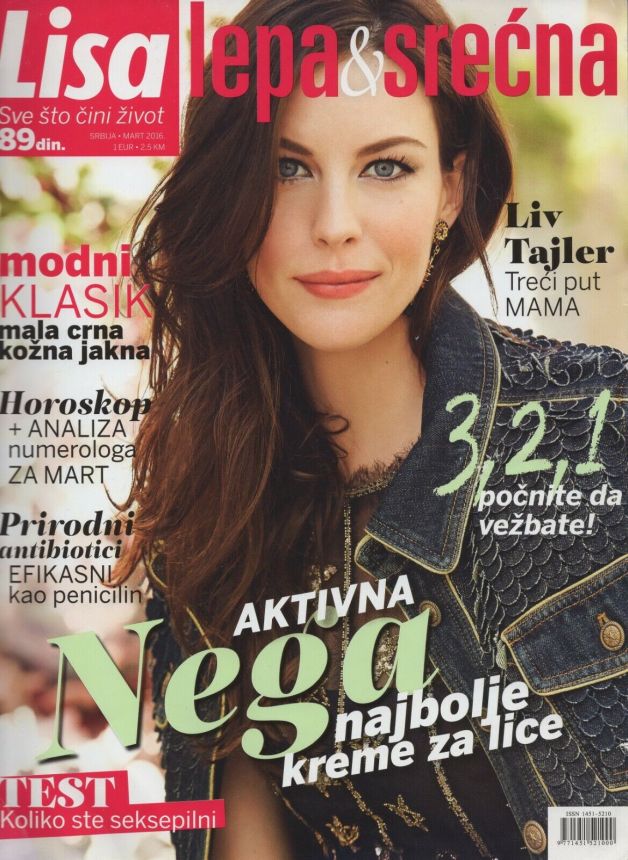 LEPA I SRECNA magazine side cover  March 2016