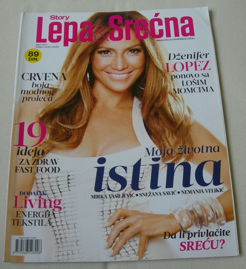 LEPA I SRECNA magazine side cover  March 2017