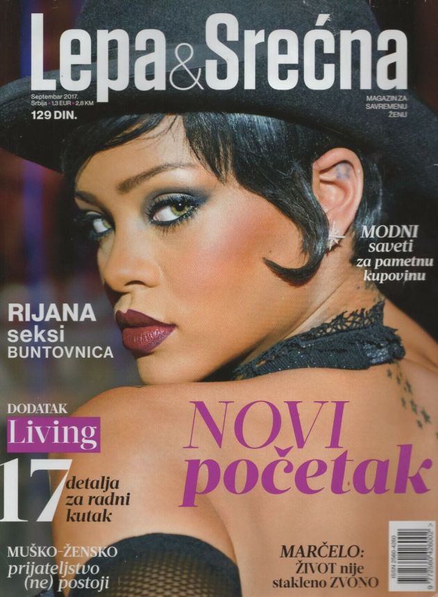 LEPA I SRECNA magazine side cover  September 2017