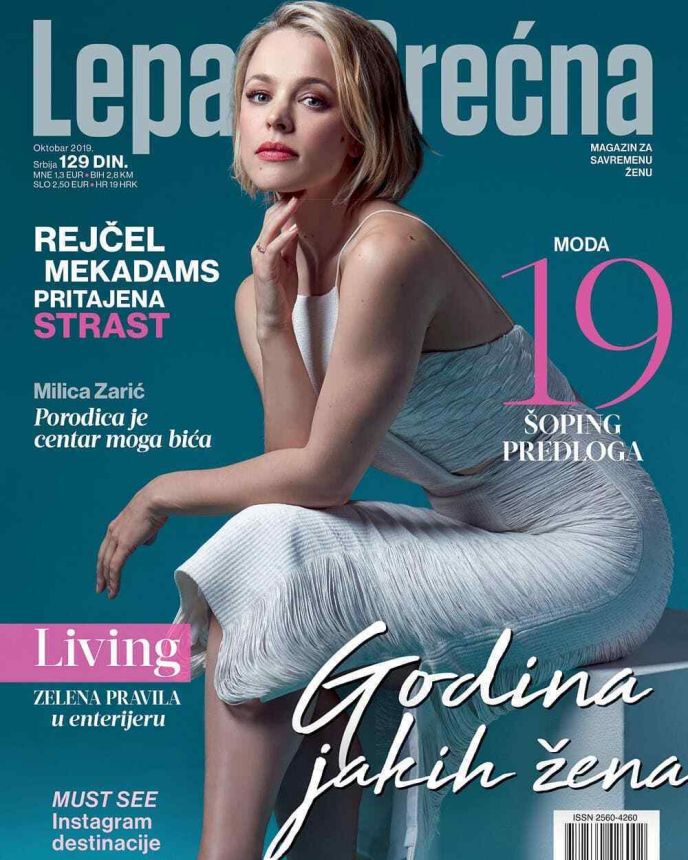 LEPA I SRECNA magazine side cover  October 2019