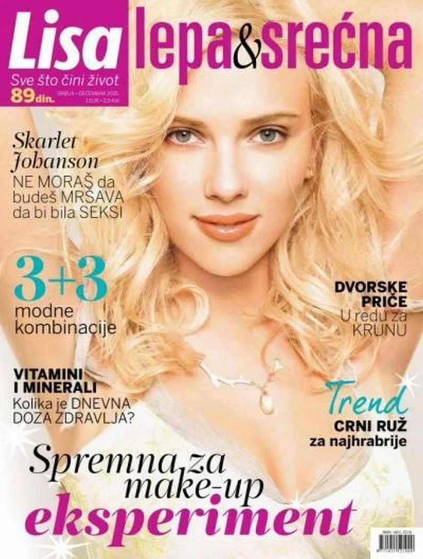 LEPA I SRECNA magazine side cover  December 2015
