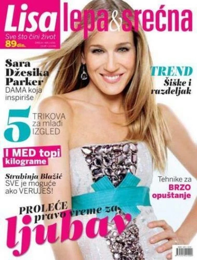 LEPA I SRECNA magazine side cover  May 2016