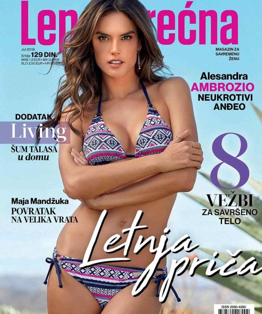LEPA I SRECNA magazine side cover  July 2019