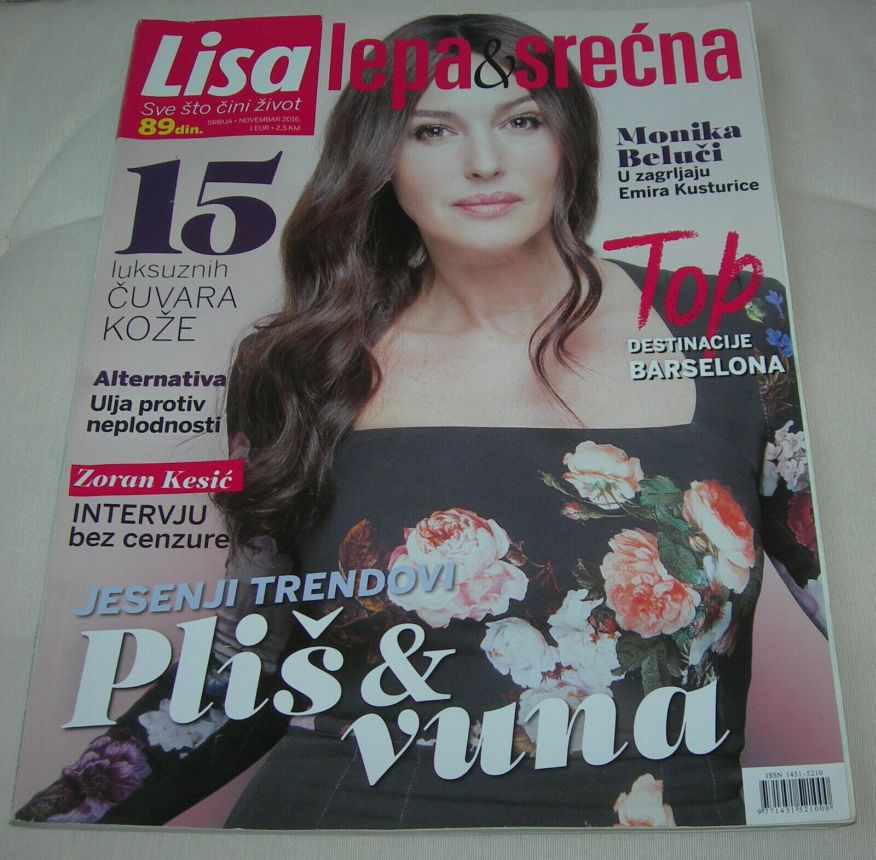 LEPA I SRECNA magazine side cover  November 2016