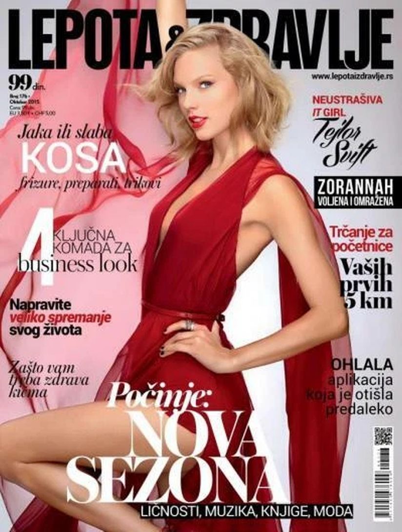 LEPOTA I ZDRAVLJE magazine side cover  October 2015