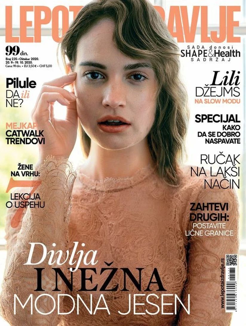 LEPOTA I ZDRAVLJE magazine side cover Issue 235  October 2020