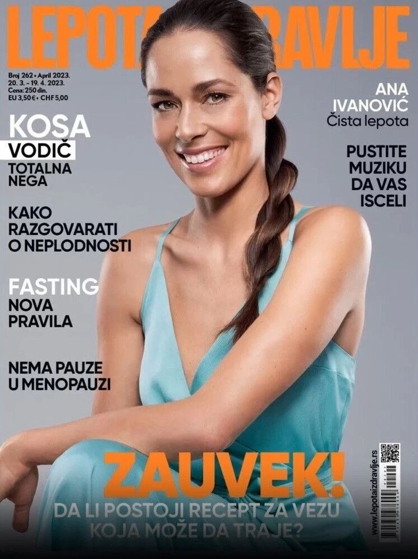 LEPOTA I ZDRAVLJE magazine side cover Issue 262  April 2023