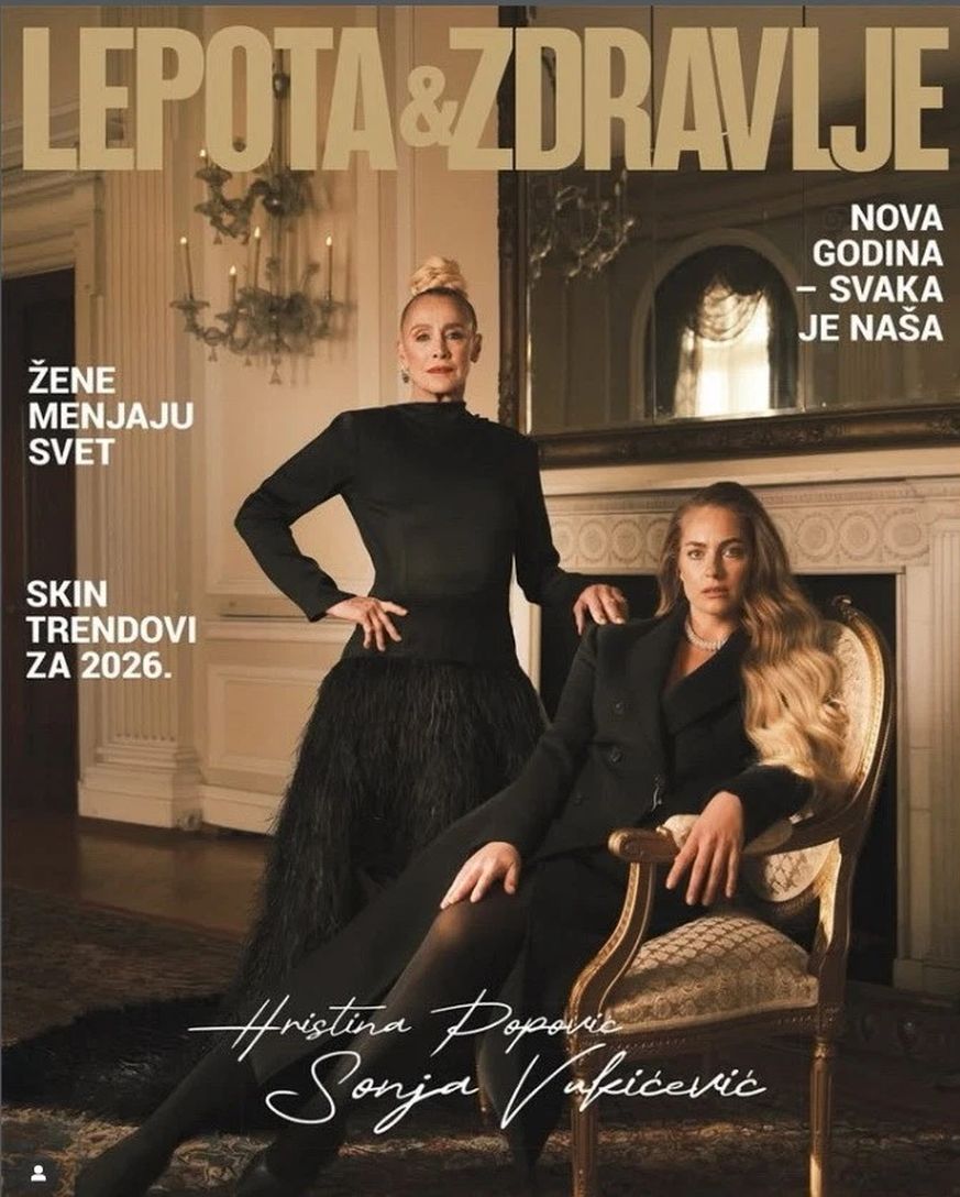 LEPOTA I ZDRAVLJE magazine side cover  January 2026