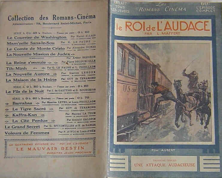 ROMANS CINEMA | LES magazine side cover Issue 3  1917
