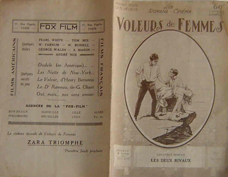 ROMANS CINEMA | LES magazine side cover Issue 5  1921