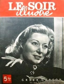 LE SOIR ILLUSTRE magazine side cover 7 November 1948