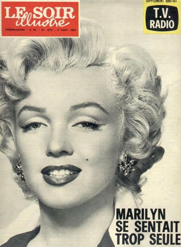 LE SOIR ILLUSTRE magazine side cover Issue 1572 9 August 1962