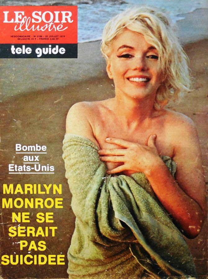 LE SOIR ILLUSTRE magazine side cover Issue 2196 25 July 1974