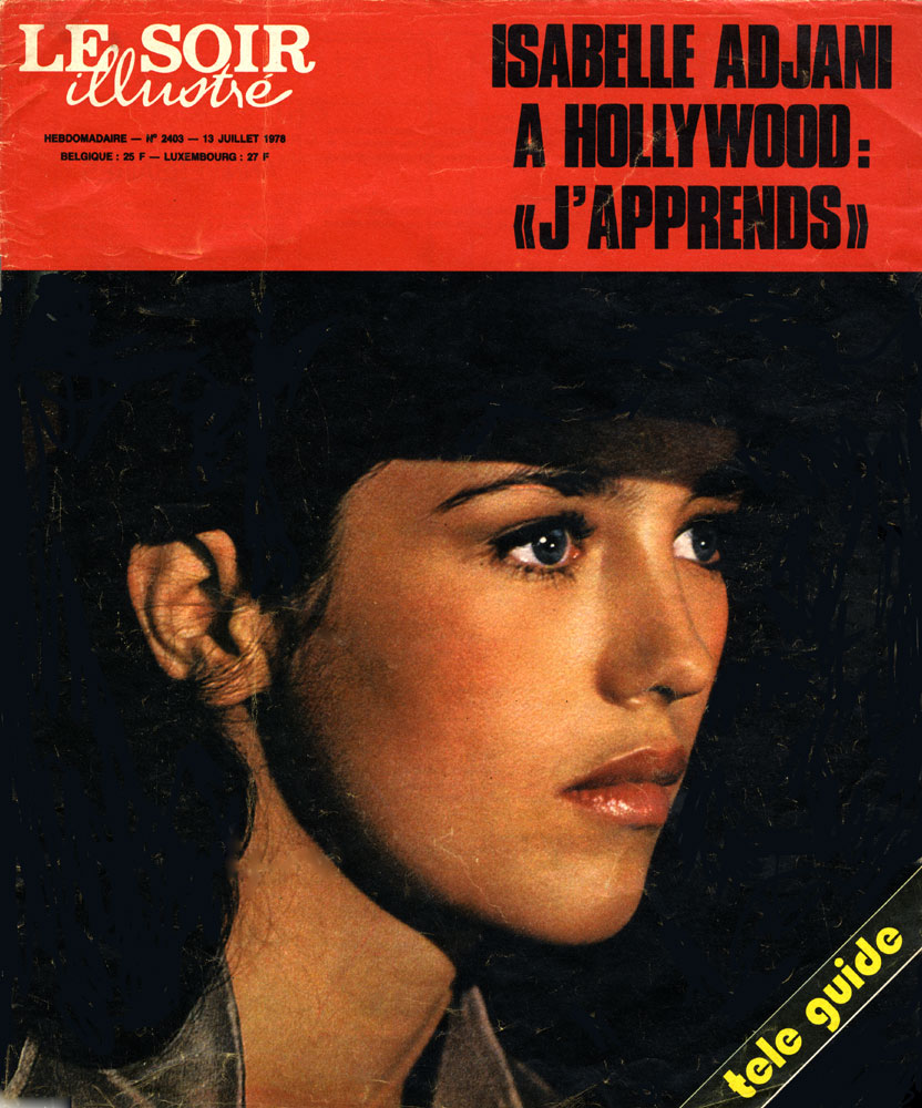 LE SOIR ILLUSTRE magazine side cover Issue 2403 13 July 1978