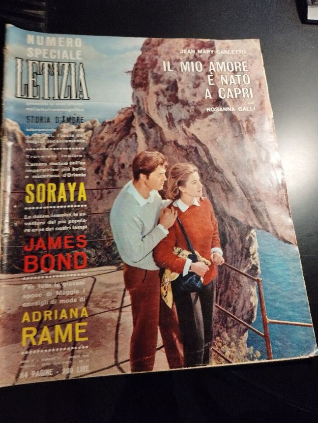LETIZIA magazine side cover Issue 51   1965