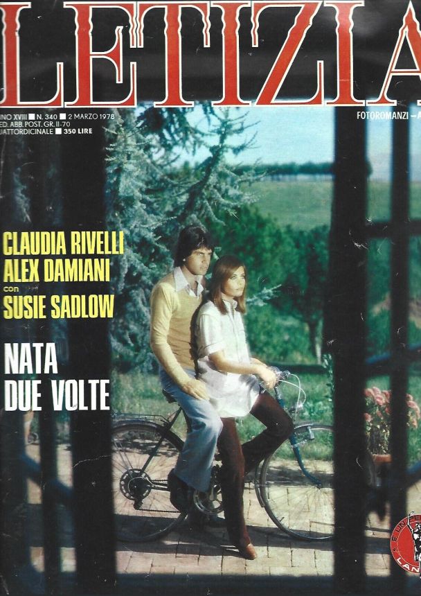 LETIZIA magazine side cover Issue 340 2 March 1978