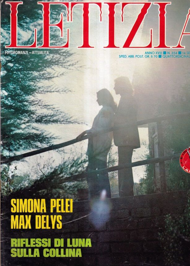 LETIZIA magazine side cover Issue 354 14 September 1978