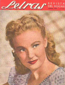 LETRAS magazine side cover Issue 121 August 1947