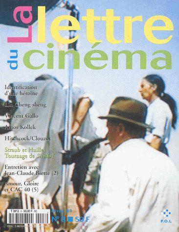 LETTRE DU CINEMA | LA magazine side cover Issue 8 December 1998