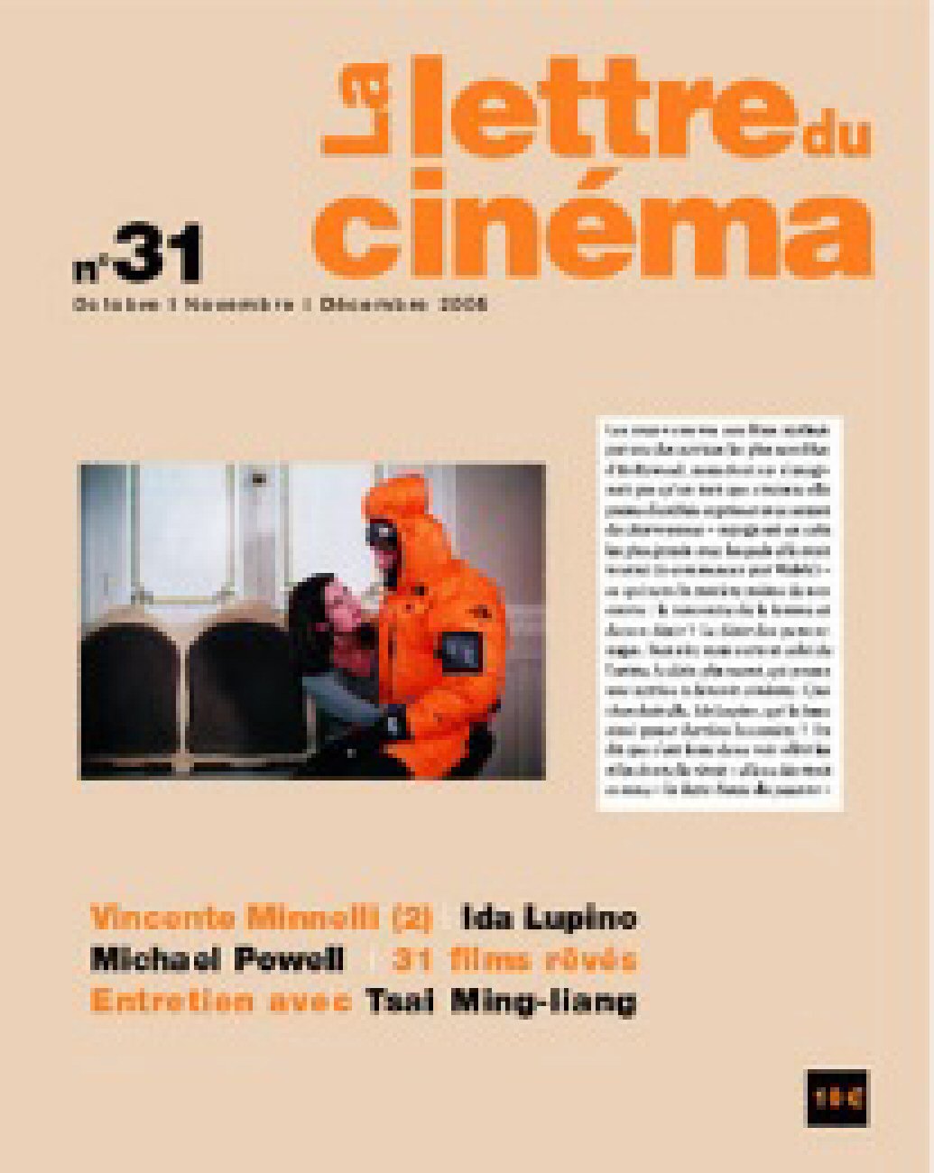 LETTRE DU CINEMA | LA magazine side cover Issue 31   