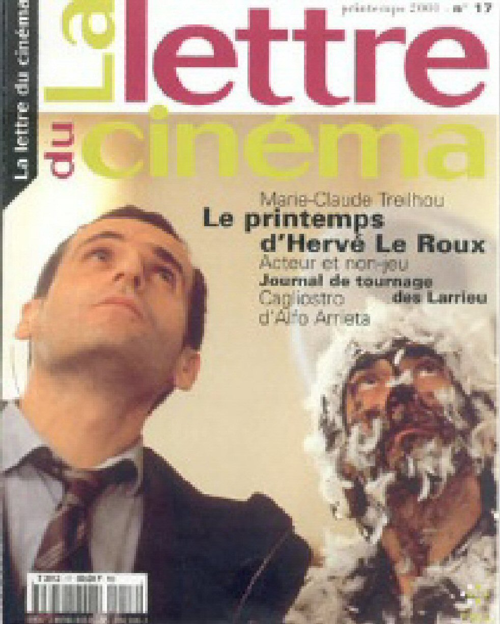 LETTRE DU CINEMA | LA magazine side cover Issue 17  March 2001