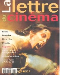 LETTRE DU CINEMA | LA magazine side cover Issue 6 Summer 1998