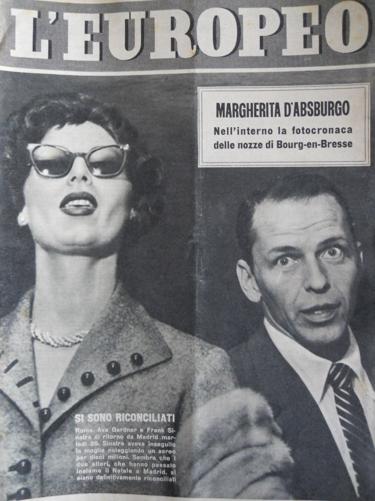 L EUROPEO magazine side cover Issue 1 3 January 1954