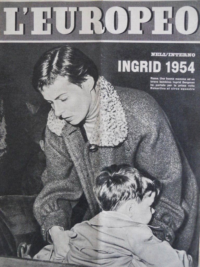 L EUROPEO magazine side cover Issue 4 24 January 1954