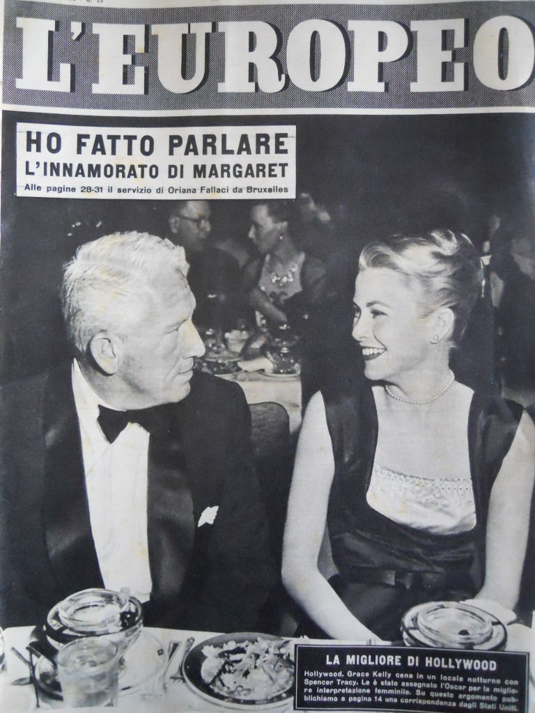L EUROPEO magazine side cover Issue 15  1955