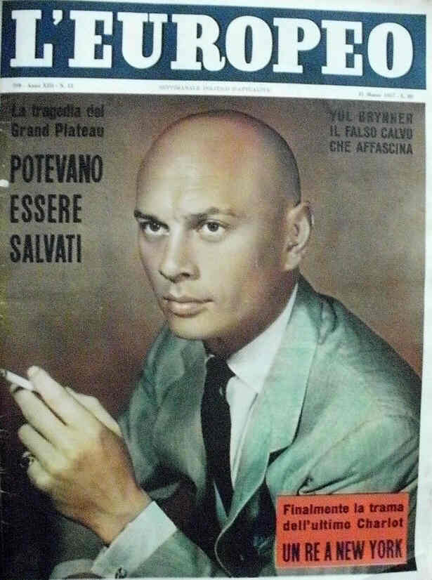 L EUROPEO magazine side cover Issue 13 31 March 1957