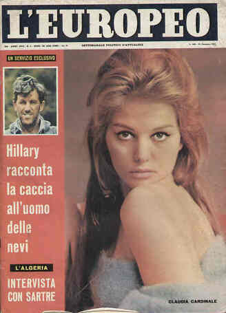 L EUROPEO magazine side cover Issue 3 15 January 1961