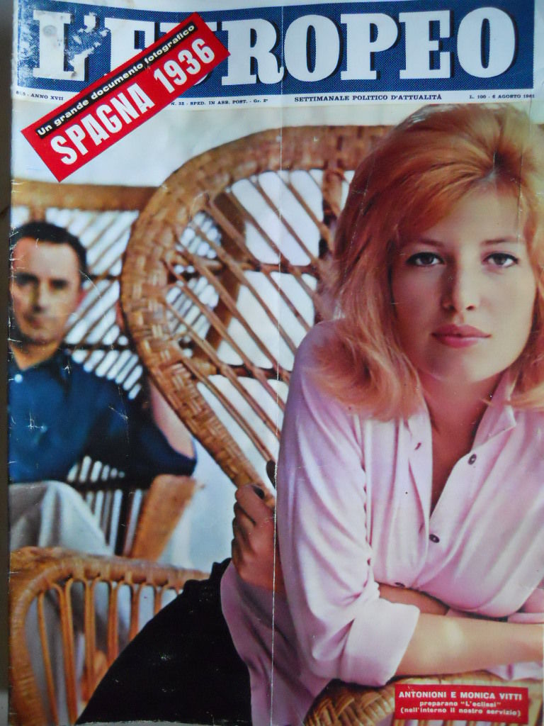 L EUROPEO magazine side cover Issue 32 6 August 1961