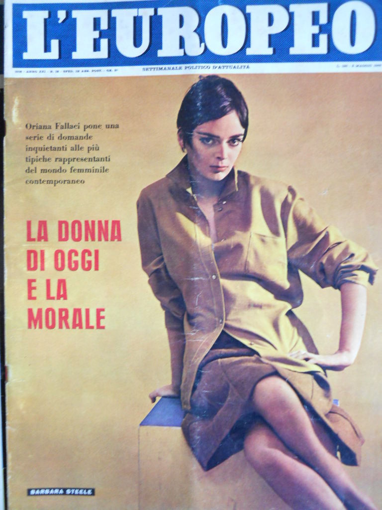 L EUROPEO magazine side cover Issue 18 2 May 1965