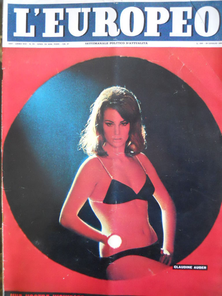 L EUROPEO magazine side cover Issue 29 18 July 1965