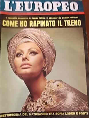 L EUROPEO magazine side cover Issue 18 28 April 1966