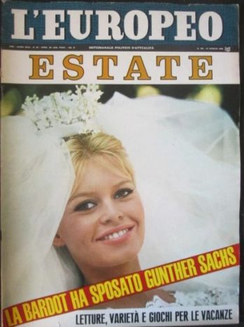 L EUROPEO magazine side cover Issue 30 21 July 1966