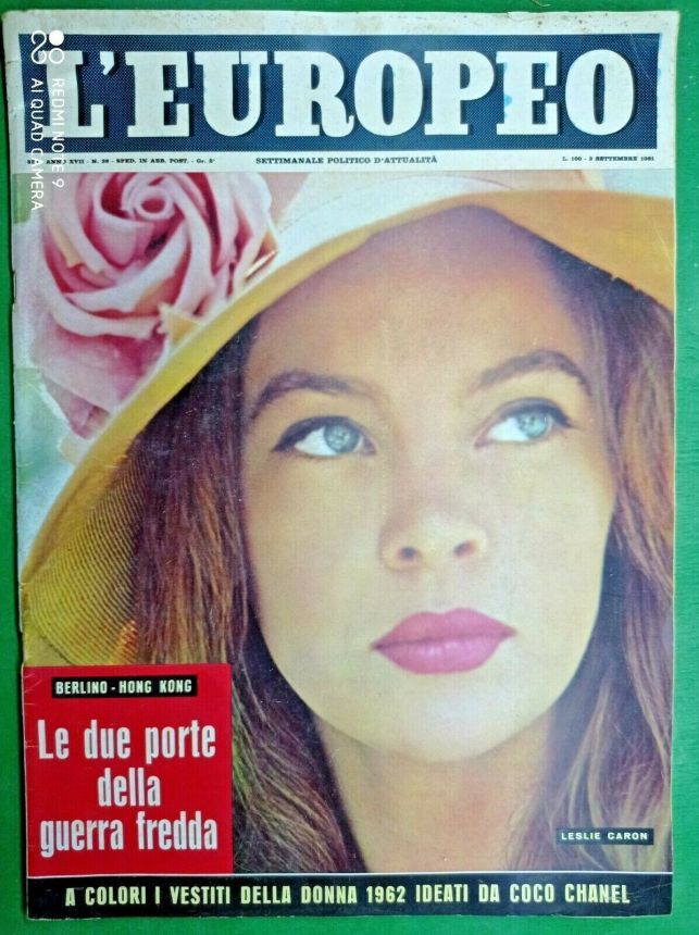 L EUROPEO magazine side cover Issue 36 3 September 1961