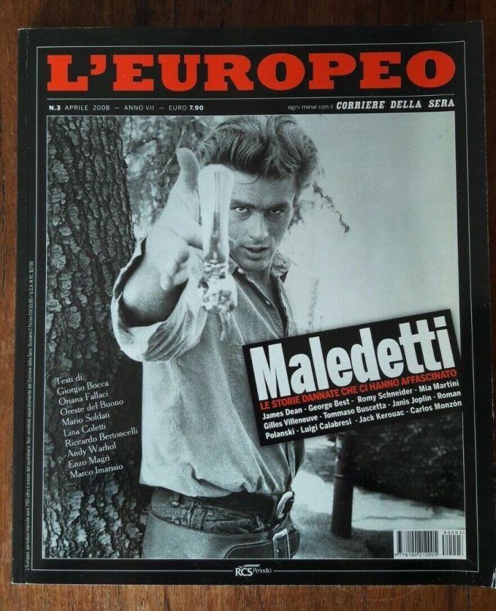 L EUROPEO RCS magazine side cover Issue 3  April 2008